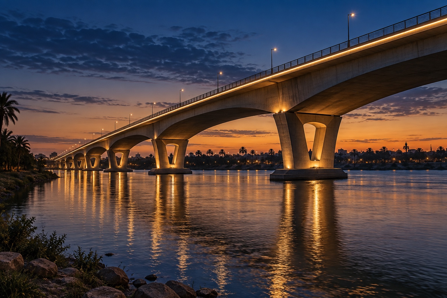 تصور معماري للبنى التحتية